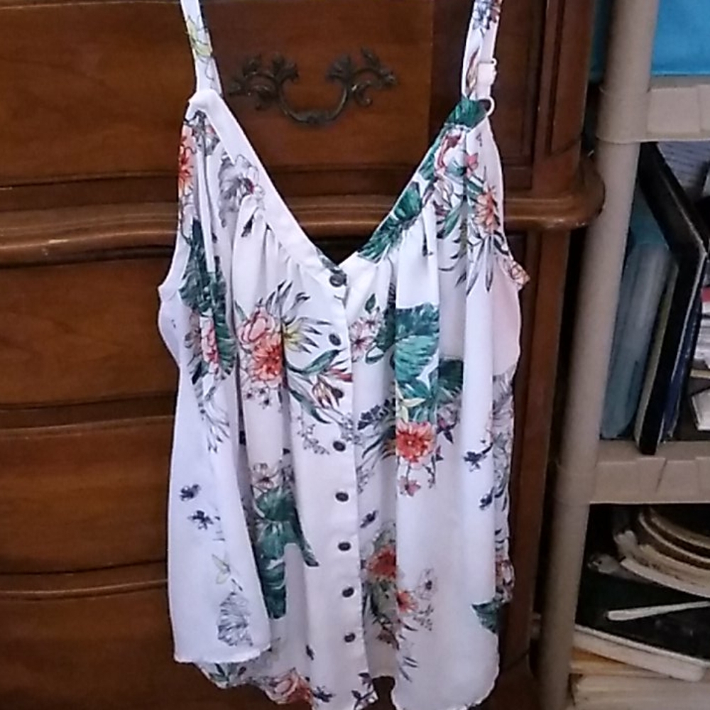 Tropical torrid cami